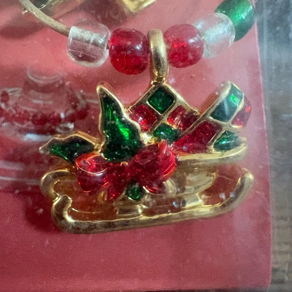 Target Holiday Wine Charms Set - Red, Green, Gold